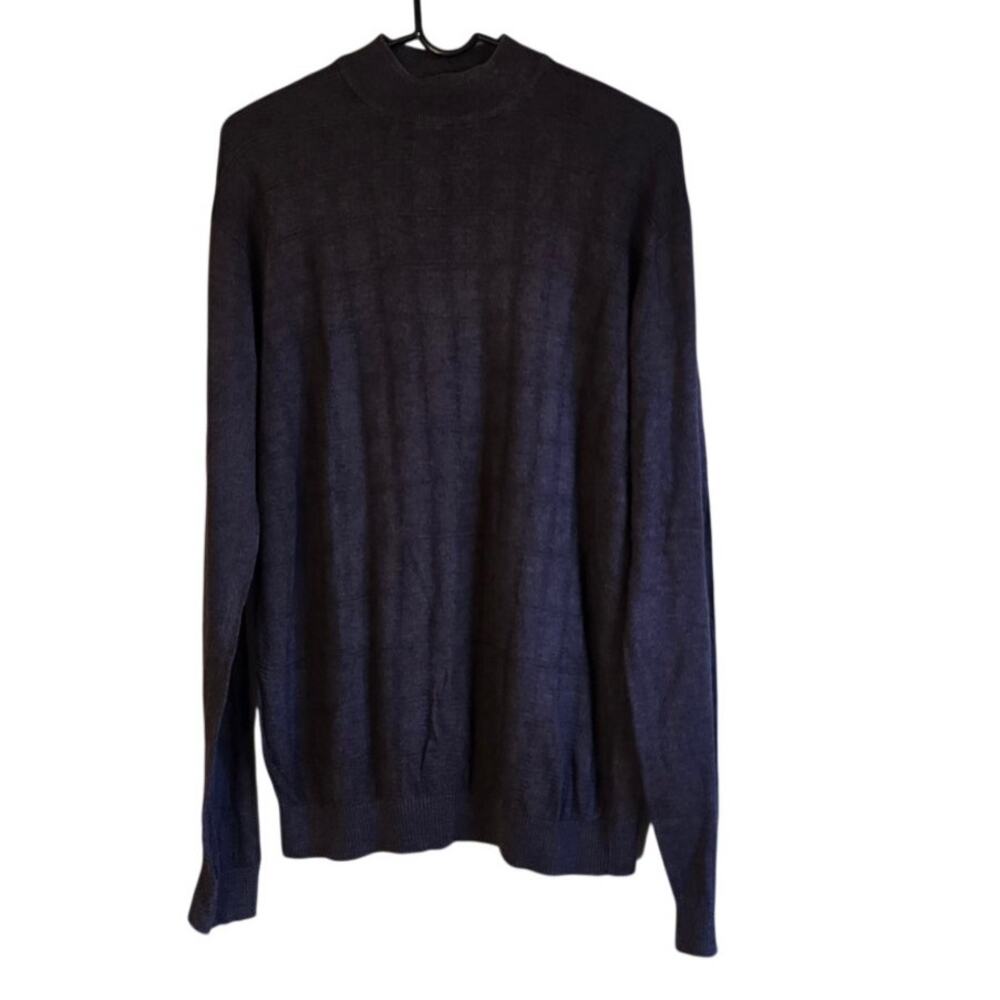 Perry Ellis vintage silk blend merlot sweater size large